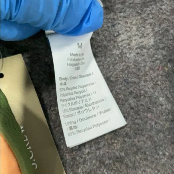 J.Crew High Leg Bikini Bottoms Green Medium NWT Swimwear - Picture 4 of 5